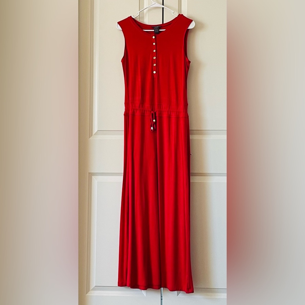 Chelsea & Theodore Women’s Maxi Dress Red Sz S